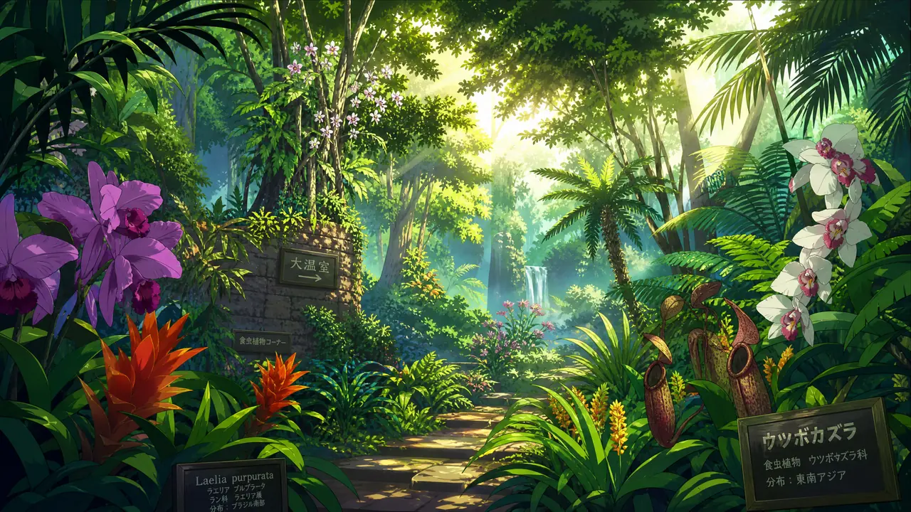 抖荫短视频热带雨林稀有植物视频教程：探秘亚马逊植物王国视频演示
