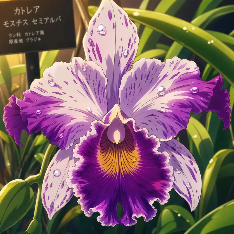 抖荫短视频兰花植物测评视频演示：50种珍稀兰花植物视频全解析